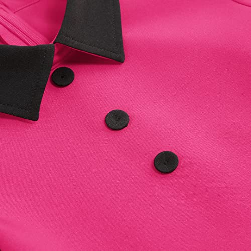 1950s Dresses for Girls 50s Dress for Kids Rockabilly Swing Dresses Girls Vintage Dresses Audrey 50's Retro Dress with Belt4