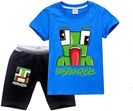 Sofia ClothingUNSPEAKABLE Unisex Children's short sleeve set, Boys short sleeve T-shirt hoodie by Sofia Clothing