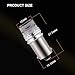YM E-Bright Pack of 15 White BA9S T11 756 1893 1847 GE 44 Bulb Replacement for Pinball Machine Light Bulbs Games Machine Toy Car Lights Lamp, 5630 Chipsets, DC 6V 6.3V