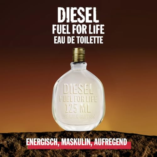 Diesel Fuel For Life Parfüm Herren| Eau de Toilette| Männer Parfum| Parfume Men| Herrenparfum| Diesel Parfum Männer| Natural Spray… – Ansicht 2