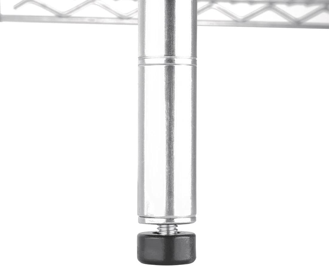 Vogue 4 Tier Wire Shelving Kit 1830X1220X460mm Galvanised Zinc Storage Rack