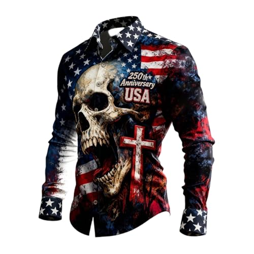 Chemise anniversaire homme grande taille à imprimé gâteau WWricotta
