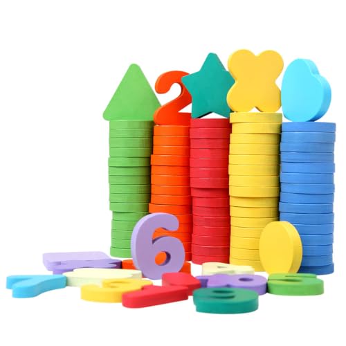 Bloques de patrón educativos para divertirse en familia y aprender jugando en el hogar