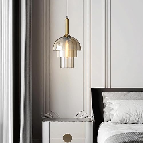 Suspension unique E27 de style simple pour plafond de porche