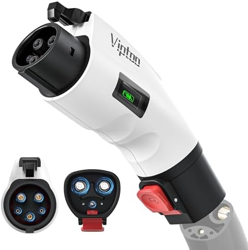 Tesla to J1772 Adapter, 60A 250V, Charging Status Display, UL 225...