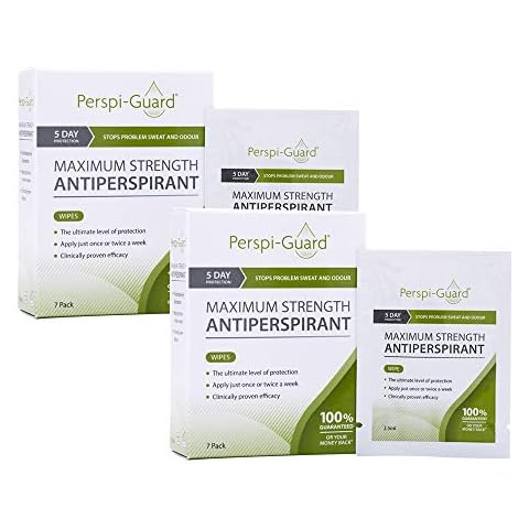 Perspi-Guard Maximum Strength Antiperspirant - Clinically Proven Protection From Problem Sweat And Odour - Made in UK - Twin Pack Offer Cover