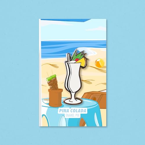 Image of Classic Cocktail Cute Enamel Pins for Bartender Aprons, Jackets, Backpacks and Purses, Shirt and Suit Lapels, Button Badges Brooch Fashion Jewelry