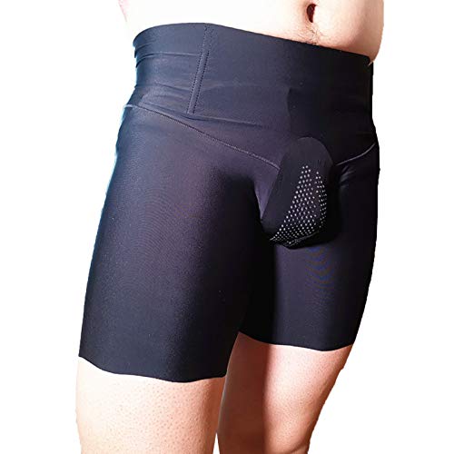 leesuo Men's Sexy Ice Silk Boyshorts Trunks See Through Sheer Panties Boxer Briefs Underwear with Silicone
