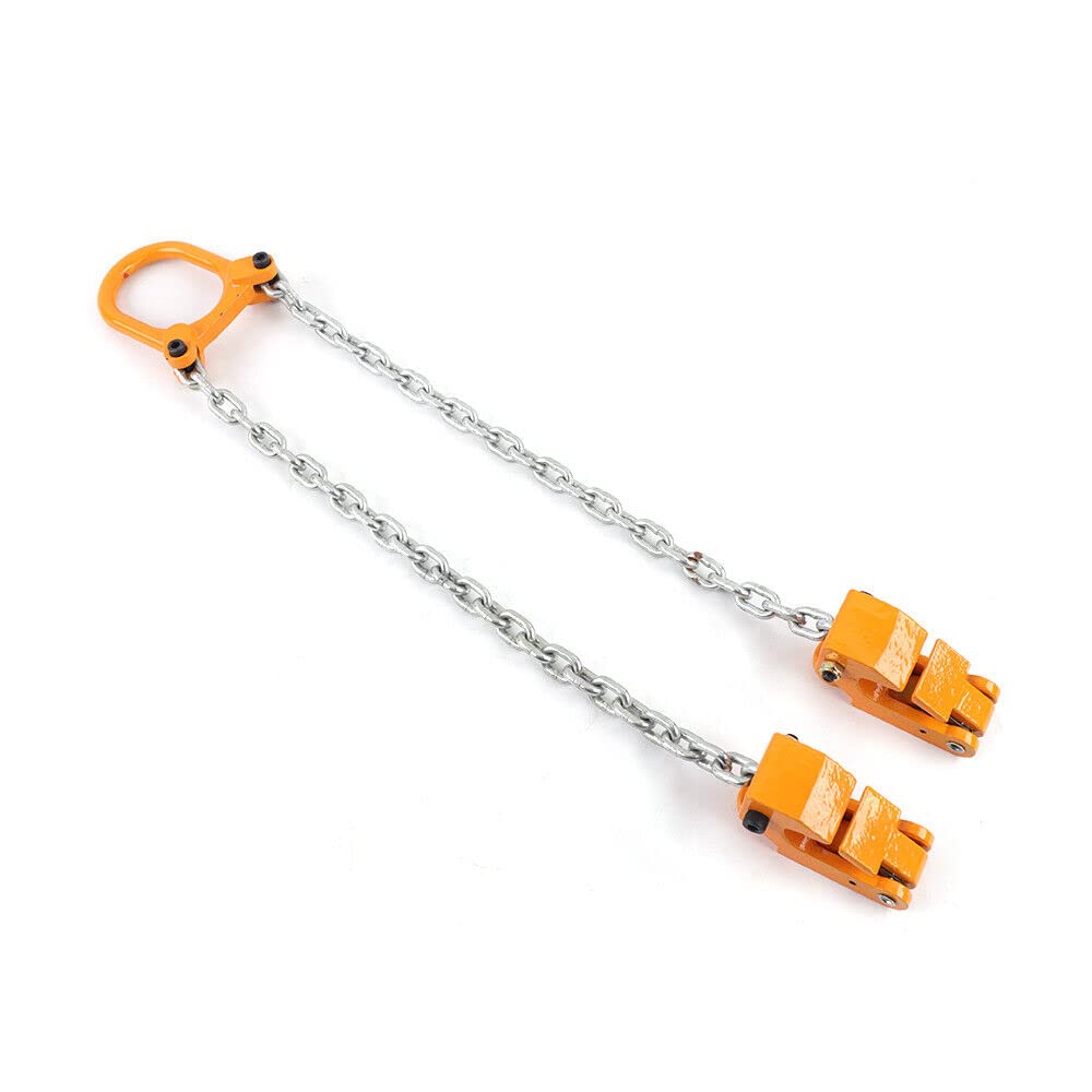 Lève-baril vertical, palan à chaîne 1 tonne, levage de fût vertical 2000 lbs pour fûts en plastique et en métal