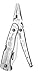 SOG Specialty Knives & Tools PD01N-CP Powerduo Multi-Tool with Straight Edge Blade and Nylon Sheath, 11-Tools Combined, Satin Finish