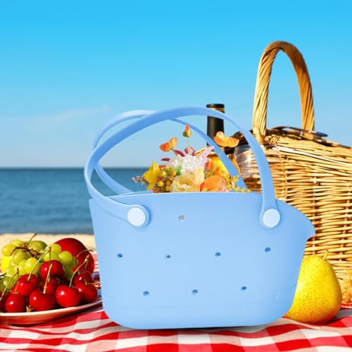 Sac de plage en caoutchouc durable et qualitatif, cabas imperméable - 2