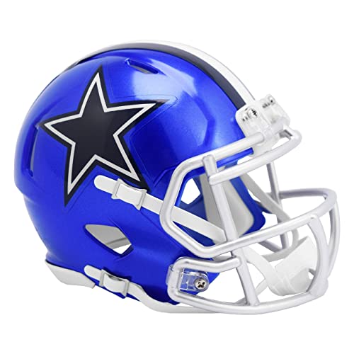 Riddell Dallas Cowboys NFL Flash Alternative Speed Mini Football Helmet