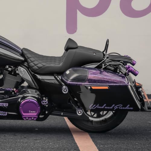HI-LINE Gel Touring Seat for Harley