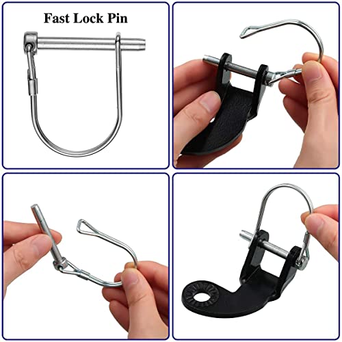 Tobefore Angled Elbow Bike Trailer Hitch 12Mm Bicycle Steel Hitch Coupler Bike Coupler Attachment Adapter 90 Degree Children Trailers Adapter Replacement Connector Child Pet Cargo Cycling Rear Carrier #TOP4