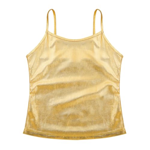 Kids Girls Gymnastic Cami Tops Spaghetti Shoulder Straps Active Workout Sports Tank Top Dancewear3