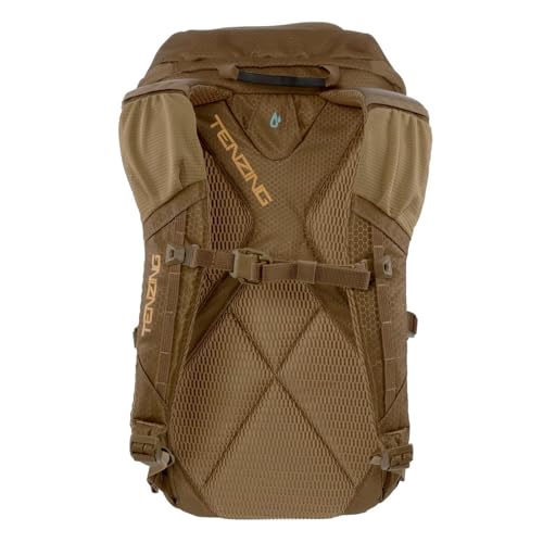 Image of TENZING 1500 Whitetail Day Pack, Buckskin Tan Ultra-Durable Hunting Backpack with 4 Compartments & 10 Organizational Pockets Camo Backpack for Hunting Gear and Equipment