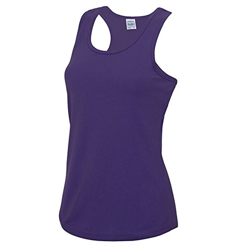 AWDis Damen Cooles Unterhemd Weste, violett, Large