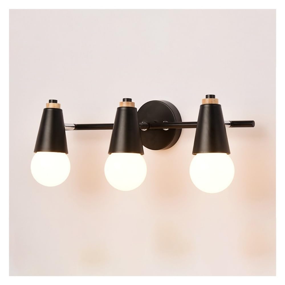 HXYSXHJUO Modern Lamp Shade Wall Lamps & Sconces Nordic 3-Light Study Mount Lighting Light Fixtures E26/E27 Base for Bedroom Living Room Corridor Home Decor