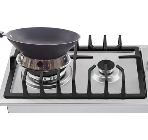 image for IEUYO Universal Wok Ring Stand - Sturdy Stainless Steel Support for Wo