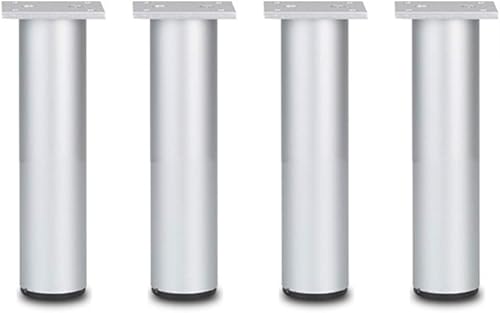 Juego de 4 patas de metal para muebles, patas de armario, patas ajustables, patas de sofá, patas de mesa de café, patas de repuesto, patas de
