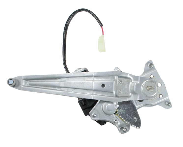 Image of TRQ Rear Right Power Window Regulator & Motor Assembly Passenger Side Compatible with 2003-2008 Toyota Corolla