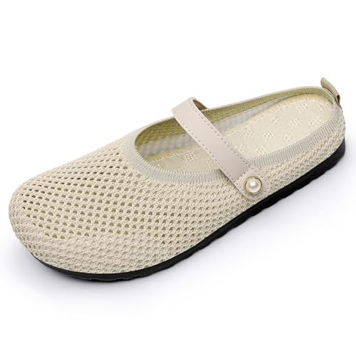 Women's Casual Slip On Sandals Flat Comfortable Beach Shoes Pure Color One Strap Slide Slippers for Spring Summer2