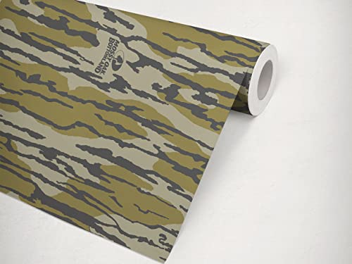 Mossy Oak Matte Camo Roll Hunting Patterns, Self-Adhesive Vinyl Wrap, DIY (24