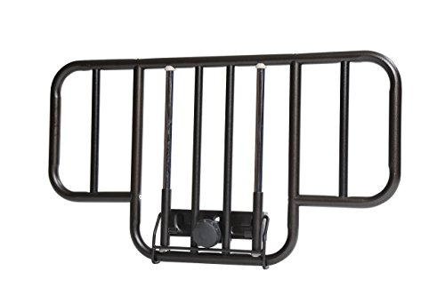 Drive Medical No Gap Deluxe Half Length Side Bed Rails...