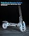 LEOOUT T88 Electric Scooter for Adults, 1500W Motor Max 31 MPH & 40 Miles Range, 10