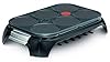 Tefal Crêpière électrique, 6 empreintes, Revêtement antiadhésif, Fonction Thermospot, Rangement des accessoires sous l’appareil, Crêpes, Pancakes, Fabriqué en France, Crep Party PY558813, Noir/Inox