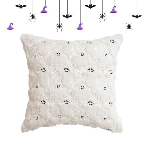 Generisch Fundas de cojín de Halloween, 46 x 46 cm, diseño de de Almohada, Lavable, protección para el hogar, al Aire Libre, Cocina, terraza