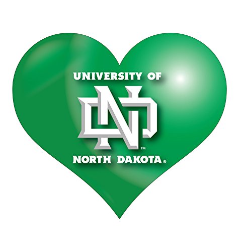 North Dakota University Heart Magnet Single Officially Licensed Collegiate Product