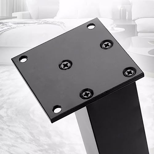 Pieds de meuble réglables 20cm en aluminium pour canapé et table basse - 5