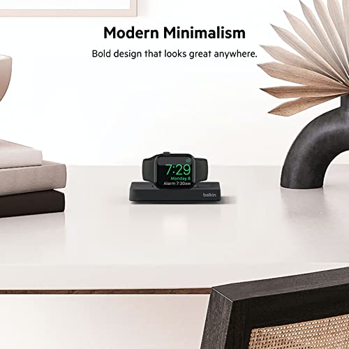 Belkin-Apple-Watch-Charger-Fast-Wireless-Charging-Pad-Apple-Watch-Travel-Charger-with-Nightstand-Mode-WUSB-C-Cable-Included-for-Apple-Watch-Compatible-with-All-Models-Black