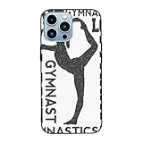 DENMER Love Gymnastics Handyhülle für iPhone 13, Anti-Rutsch und Anti-Drop Handyhülle (für iPhone 13 Pro/13pro Max) Weiß