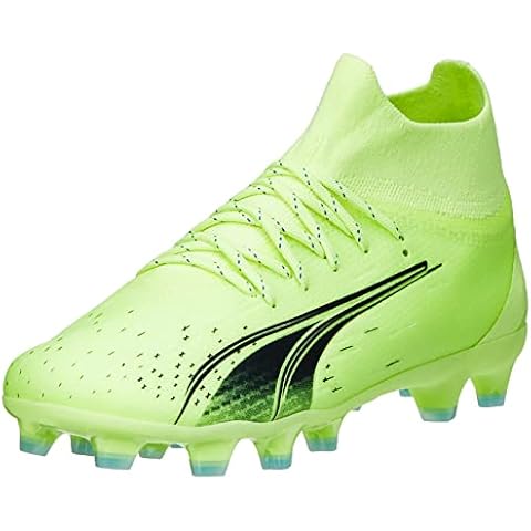 PUMA Ultra PRO FG/AG Jr Fußballschuh, Fizzy Light-Parisian Night-Blue Glimmer, 38 EU Cover