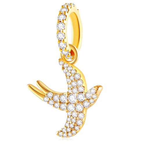 Charms de golondrina un regalo de joyería con significado de libertad y primavera