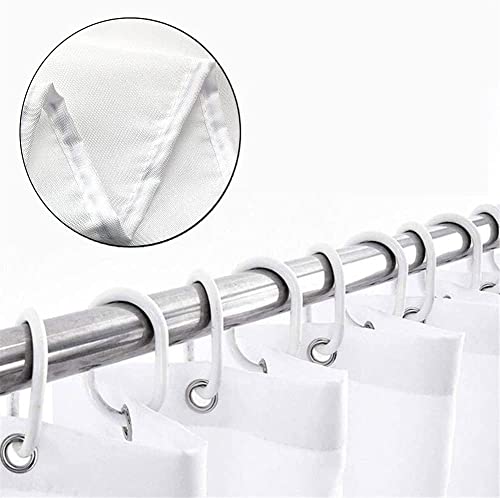 Qwrsmyx 4Pcs Japanese Cherry Blossom Shower Curtain Set With Bath Mat Asian Landscape Painting Oriental Ink Mountain Tree Abstract Bathroom Rugs Toilet Lid Cover And U Shape Mat 12 Hooks thumb #3