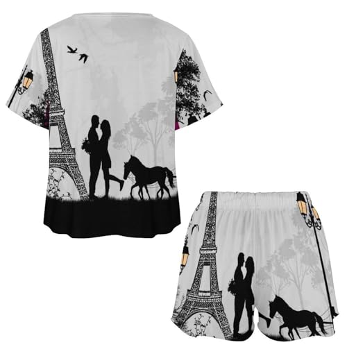 Ensemble de pyjama pour femme élimine la chaleur nocturne - 5