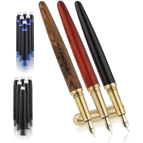 Amaxiu Wooden Fountain Pens Set Cover