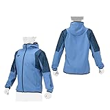 [ミズノ] プロ テックシールドフーディ ユニセックス 野球 ウェア ウィンドブレーカー 24AW (12JEBW77) 27パリジャンブルー Sサイズ