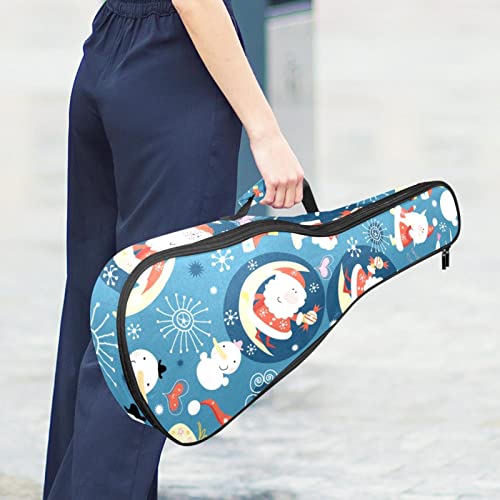 Housse pour ukulélé – Motif Père Noël sur lune – Rembourrage en éponge de 10 mm d’épaisseur – 53,3 cm – Avec sangles… - Les Beatles, Paul McCartney, John Lennon, RIngo Starr, George Harrison Housse pour ukulélé - Motif Père Noël sur lune - Rembourrage en éponge de 10 mm d'épaisseur - 53,3 cm - Avec sangles… – Image 7