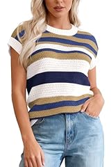 Striped Navy White