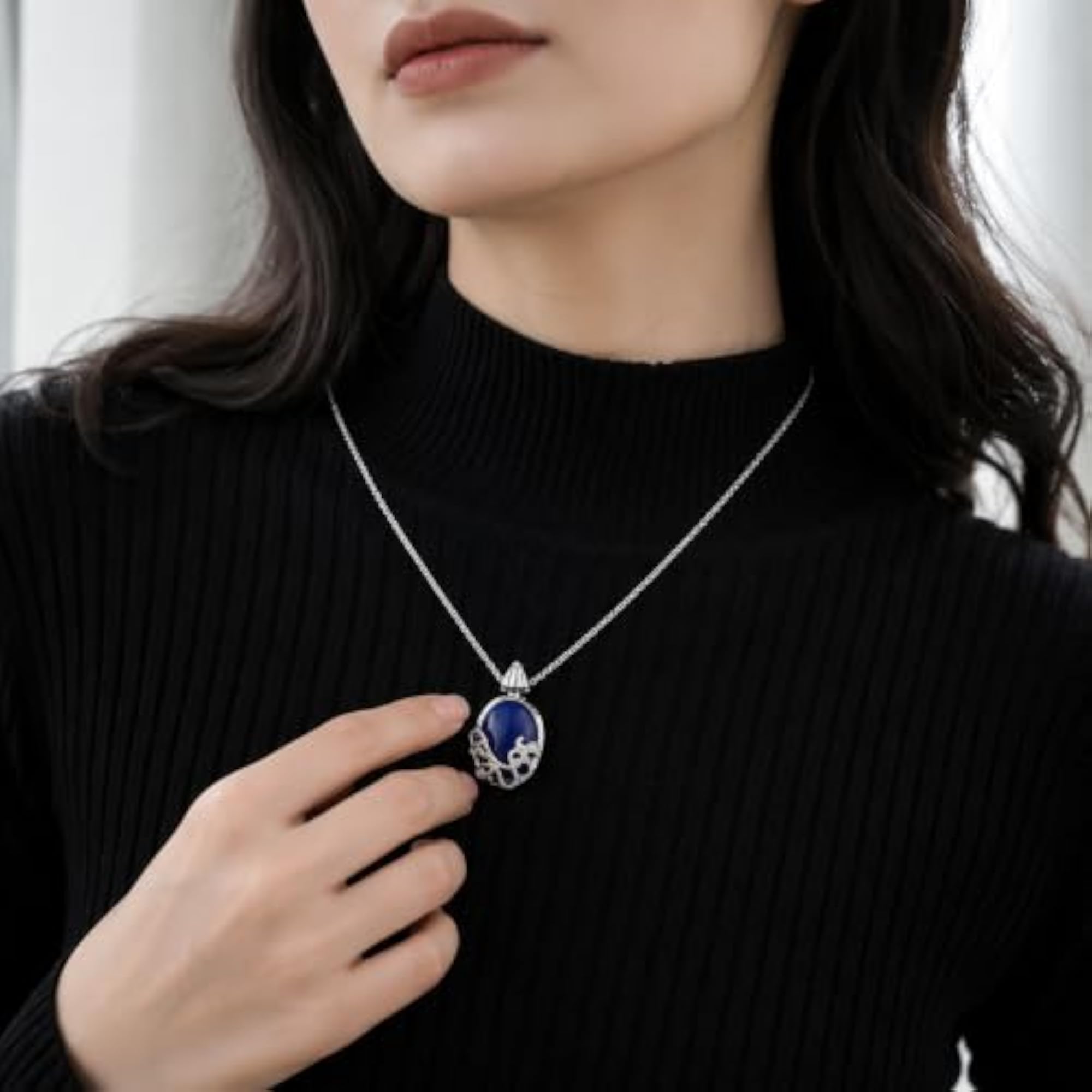 4-Piece Vampire Diaries Necklace Set for Cosplay & Daily Wear