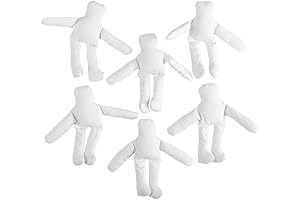 Factory Direct Craft Group of 6 Cloth Doll Body Blank Models