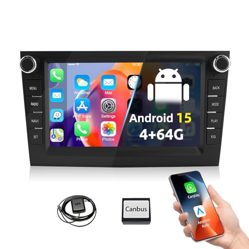 ESSGOO True 4+64G Wireless Autoradio mit Android Auto und CarPlay Für Vauxhall Opel Corsa C D Zafira B Astra G H Meriva Signum Combo 7 Zoll Touchscreen Bluetooth Car Radio mit FM RDS AM GPS WiFi