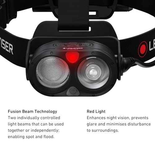 Ledlenser H19R Core Headlamp LED, 3500 lumens, rechargeableer Lithium battery, red light, waterproof IP67, Constant Light - Image 2