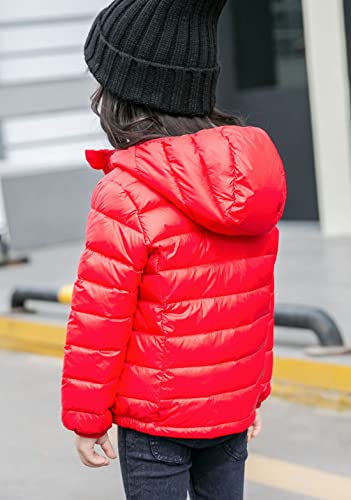 Happy Cherry Winter Coats for Kids with Hoods Baby Boys Girls Lightweight Packable Puffer Jacket3