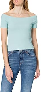 Urban Classics Ladies Off Shoulder Rib Tee Koszulka Kobiety
