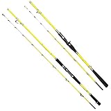 4. Verwendbar für: Diese Angelrute ist eine gute Wahl, ob Sie es selbst kaufen oder Freunden geben, die gerne Fisch.Ob es Form oder Leistung ist, ist es sehr gut geeignet.